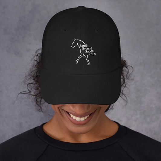 Battle Ground Saddle Club Dad hat Amazing Faith Designs