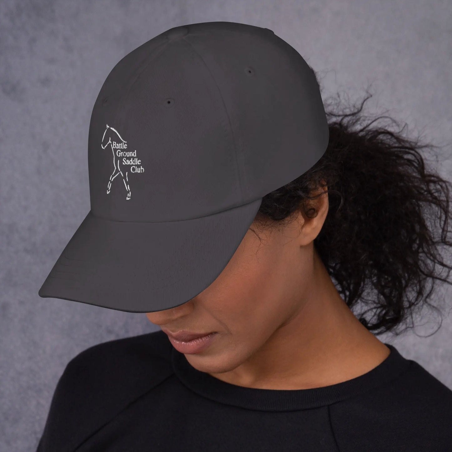 Battle Ground Saddle Club Dad hat Amazing Faith Designs