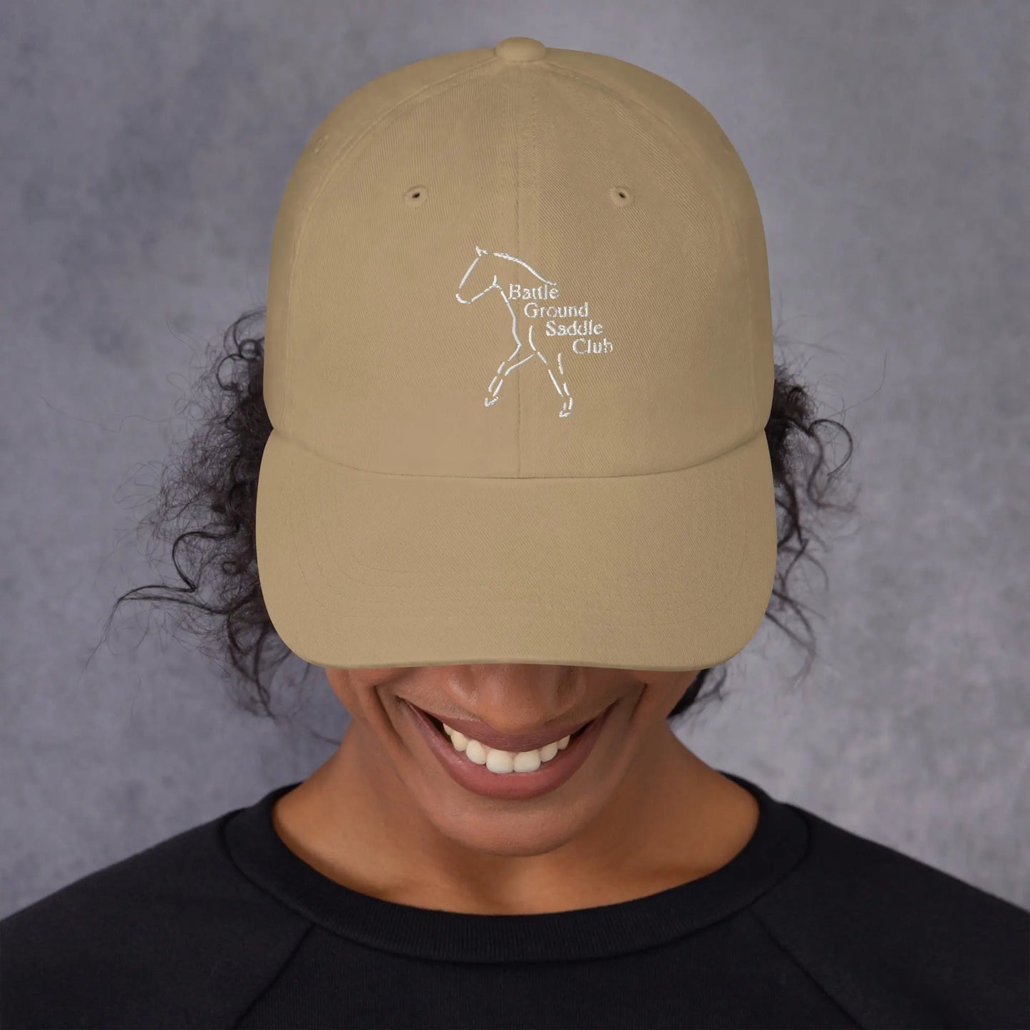 Battle Ground Saddle Club Dad hat Amazing Faith Designs