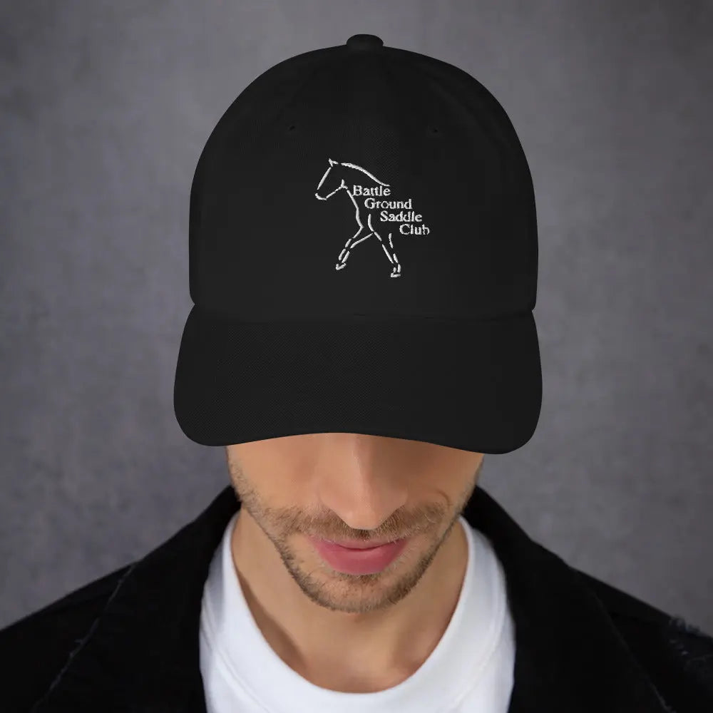 Battle Ground Saddle Club Dad hat Amazing Faith Designs