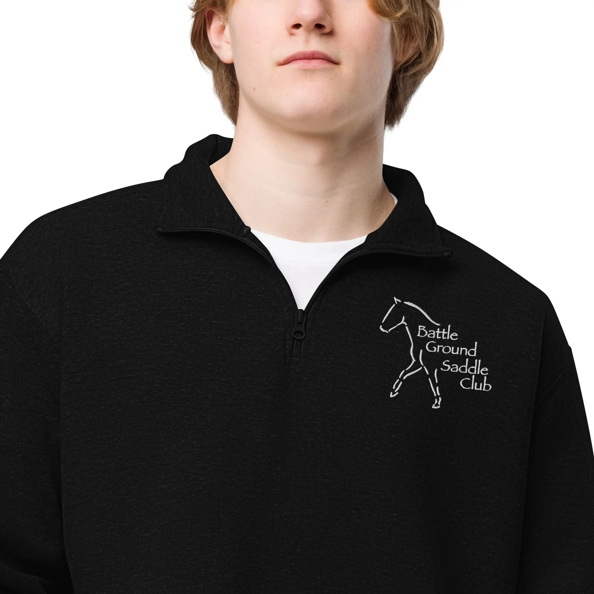 Battle Ground Saddle Club Unisex fleece pullover Amazing Faith Designs