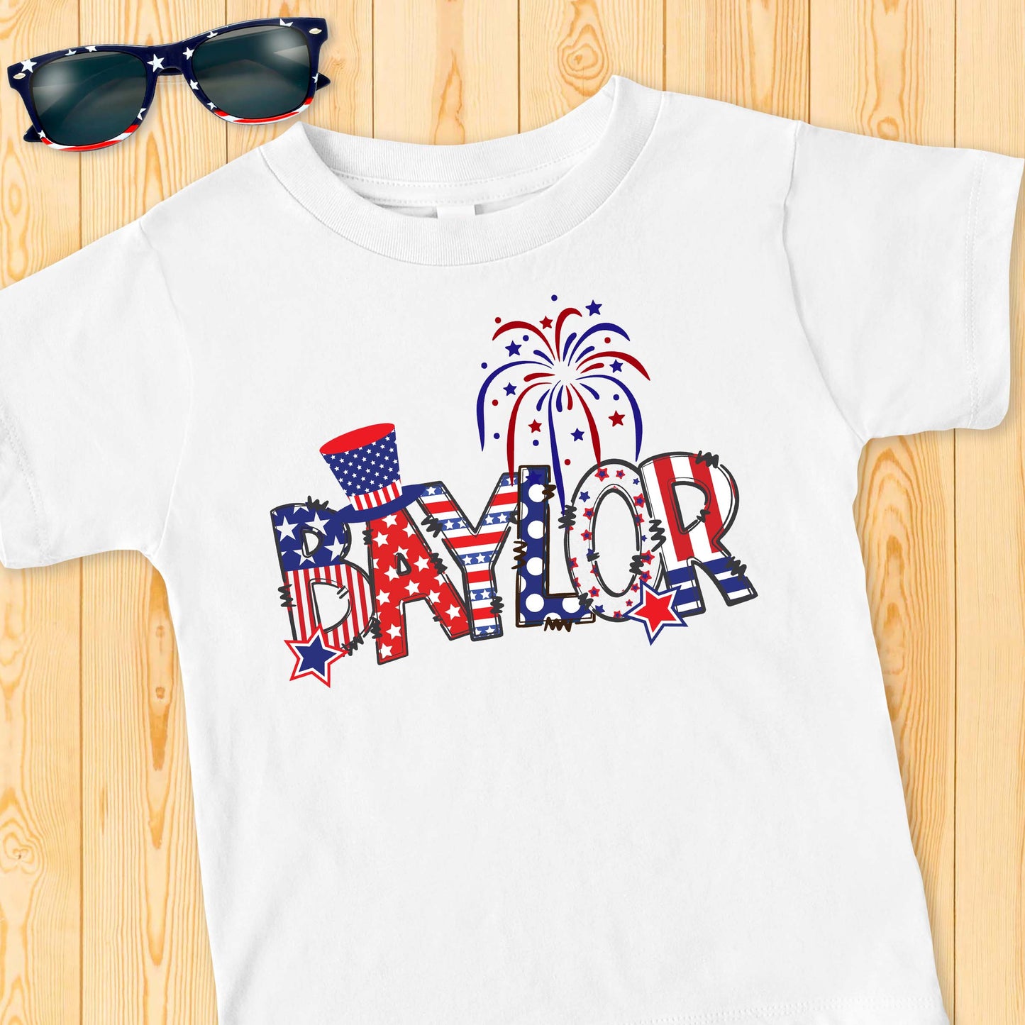 Personalized Fourth of July Matching Family Shirts - Amazing Faith Designs