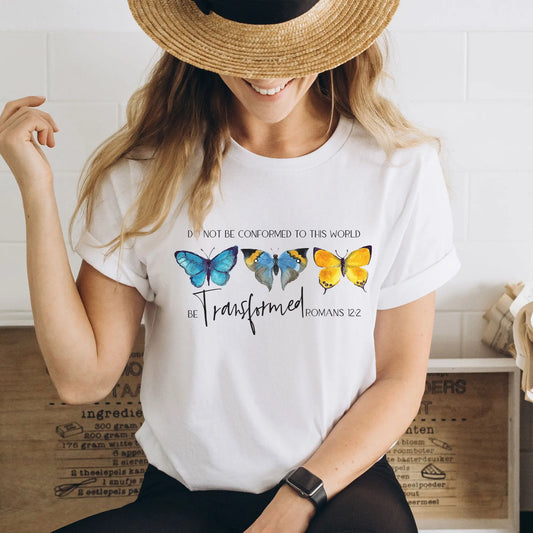 Be Transformed Christian Shirt for Women Printify