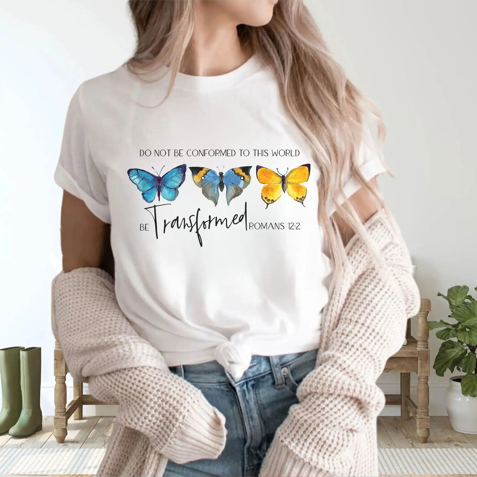 Be Transformed Christian Shirt for Women Printify