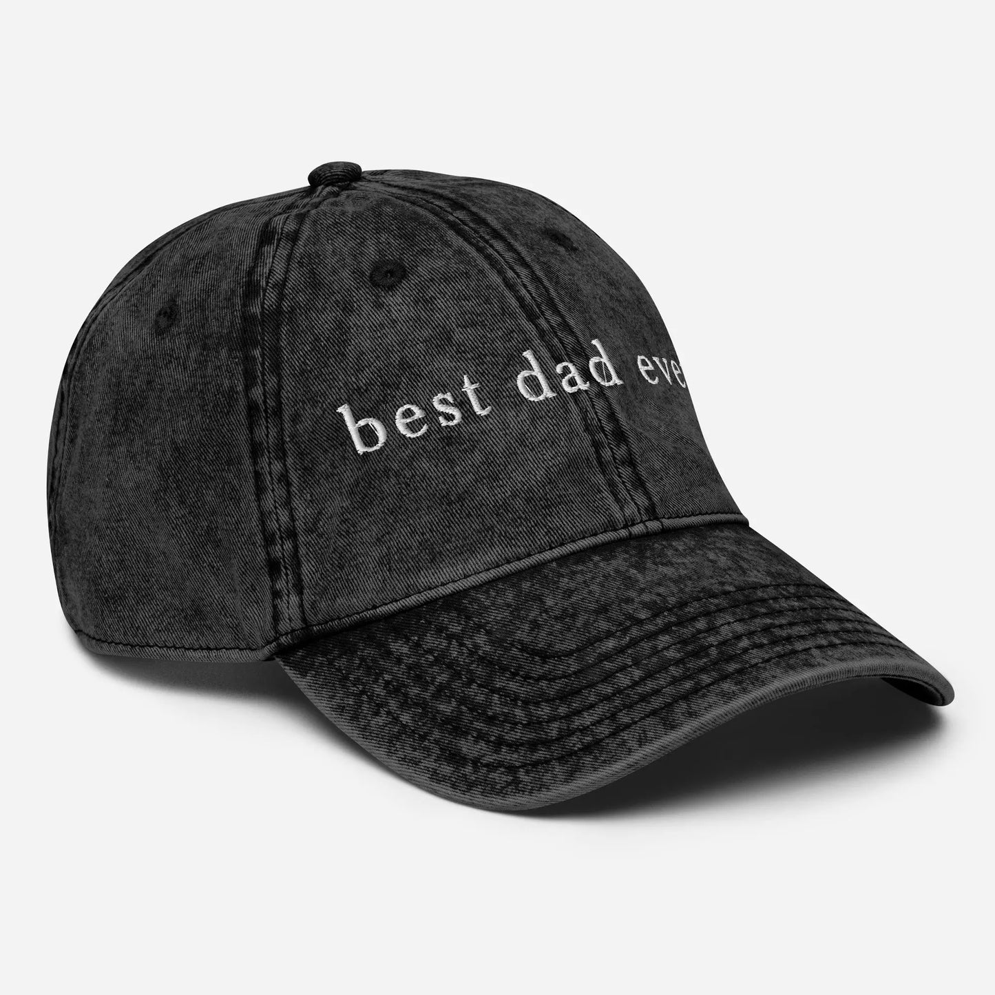 Best Dad Ever Vintage Embroidered Hat Amazing Faith Designs
