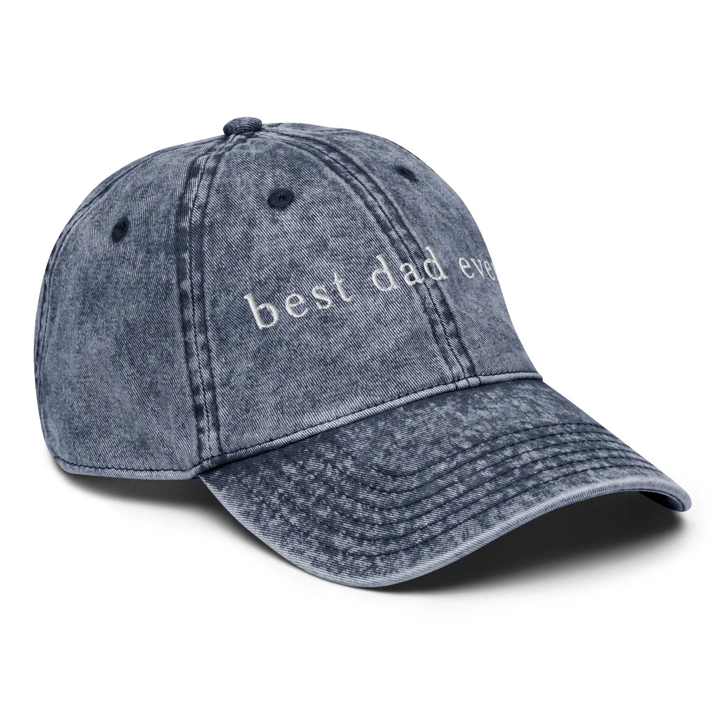 Best Dad Ever Vintage Embroidered Hat Amazing Faith Designs