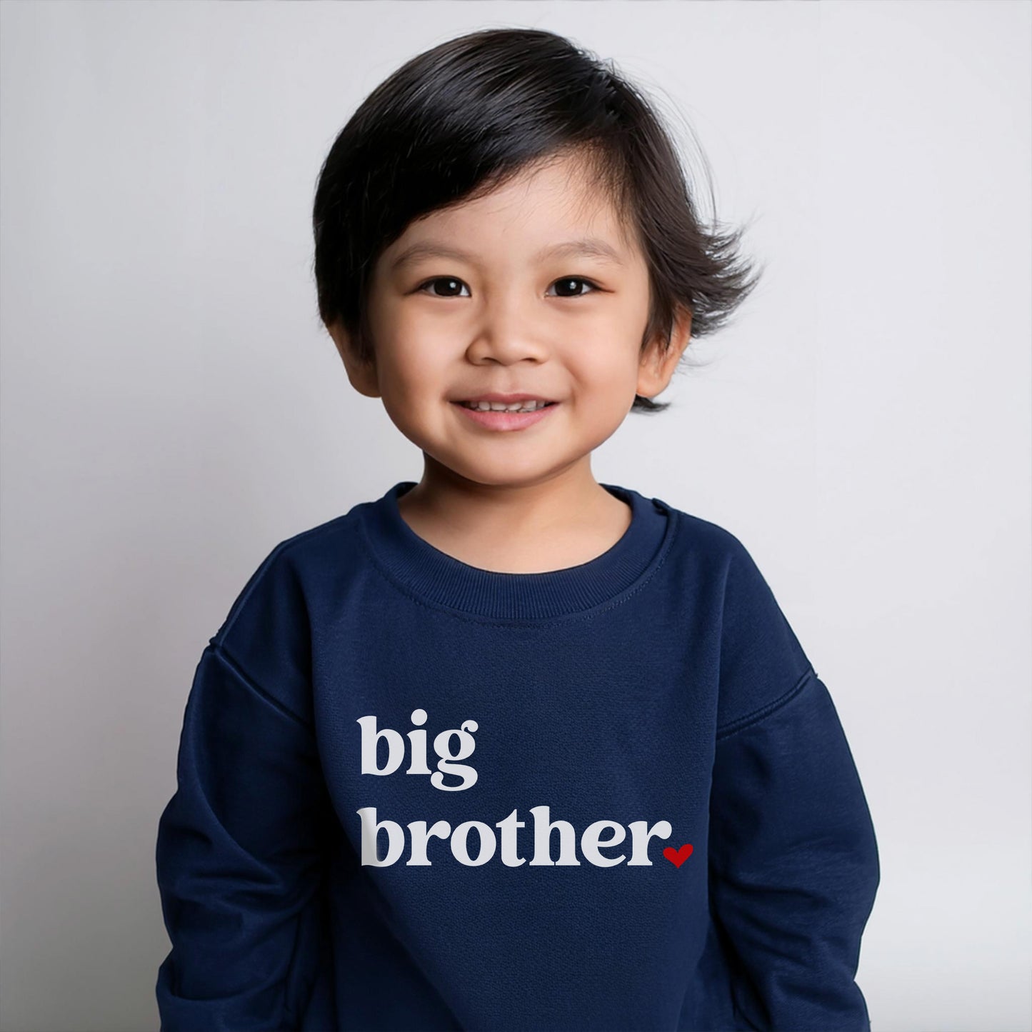 Big Brother Youth Crewneck Sweatshirt - Amazing Faith Designs