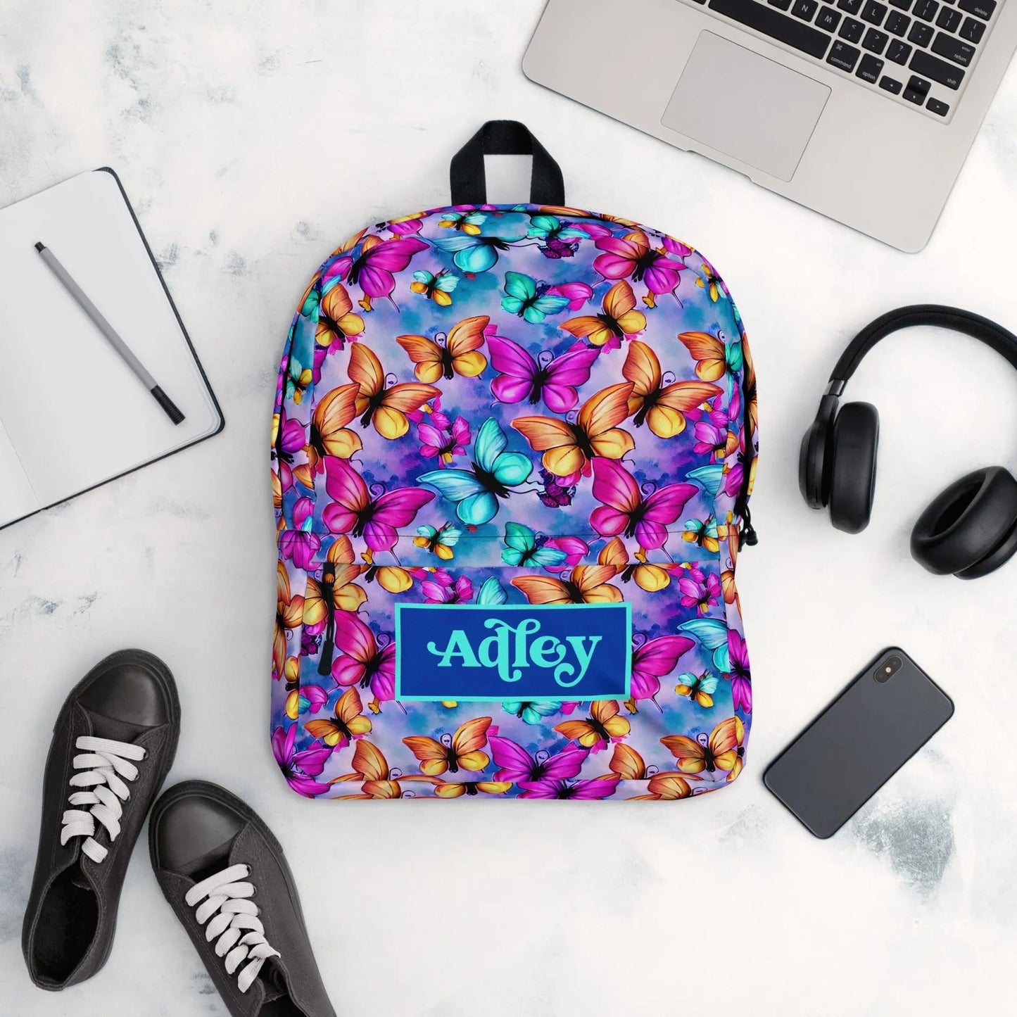 Butterfly Personalized Backpack Amazing Faith Designs