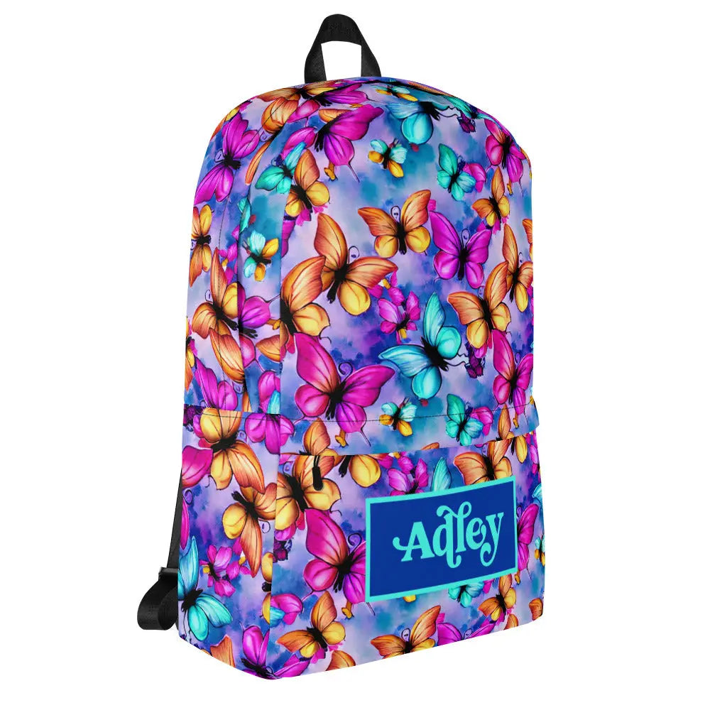 Butterfly Personalized Backpack Amazing Faith Designs