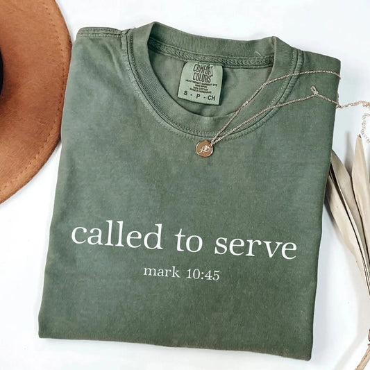 Called to Serve Unisex Christian Shirt Printify