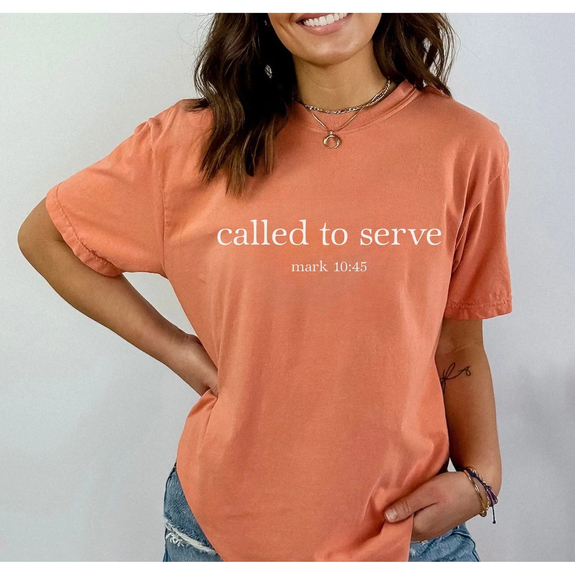 Called to Serve Unisex Christian Shirt Printify