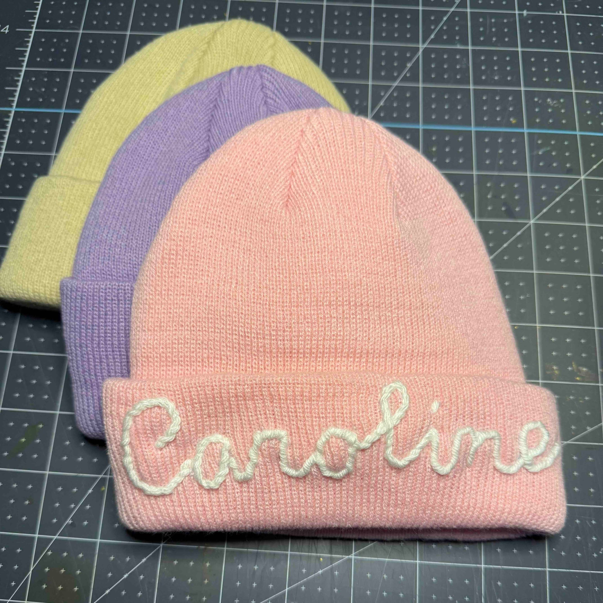 Hand Embroidered Kids Beanie - Amazing Faith Designs