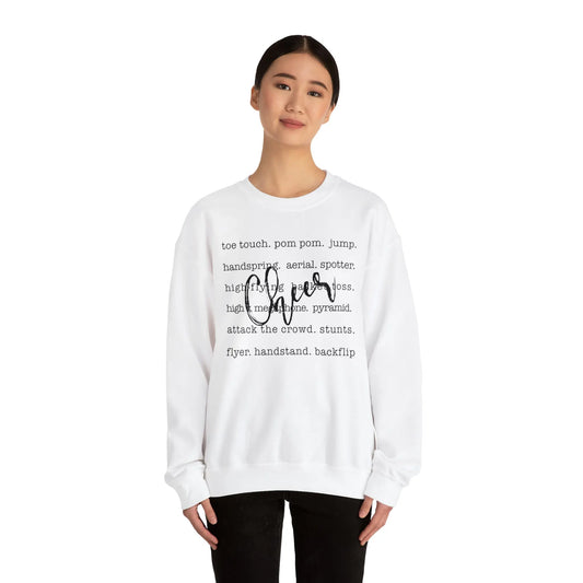 Cheer Sports Sweatshirt - Amazing Faith Designs