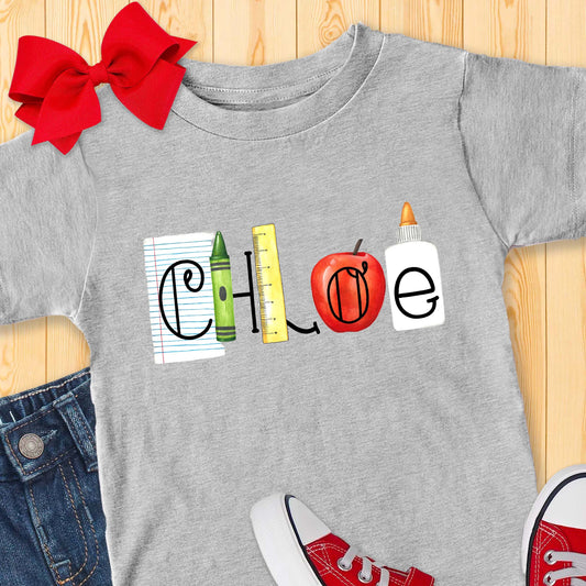 Back to School Toddler Shirt - Amazing Faith Designs