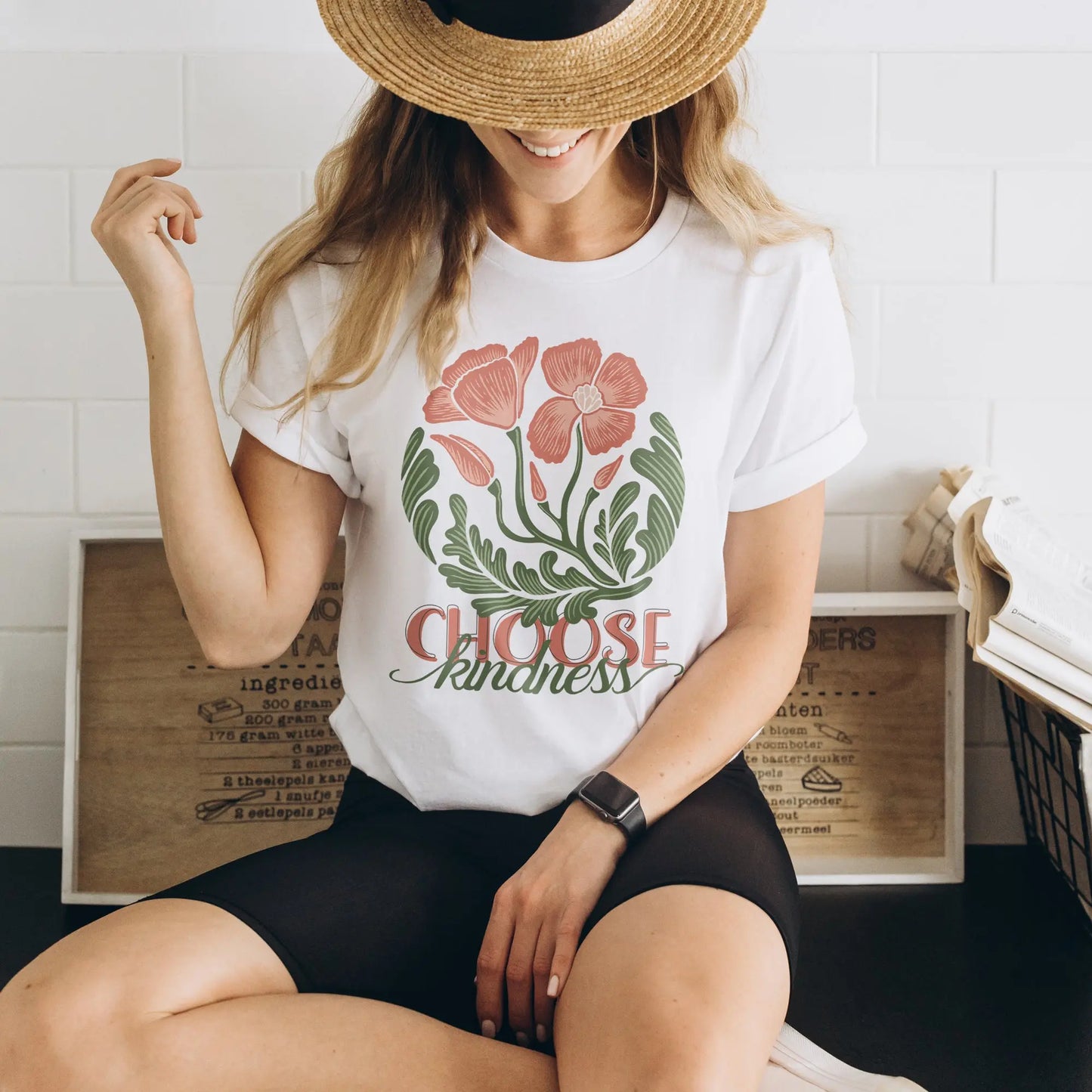 Choose Kindness Christian Shirt for Women Printify