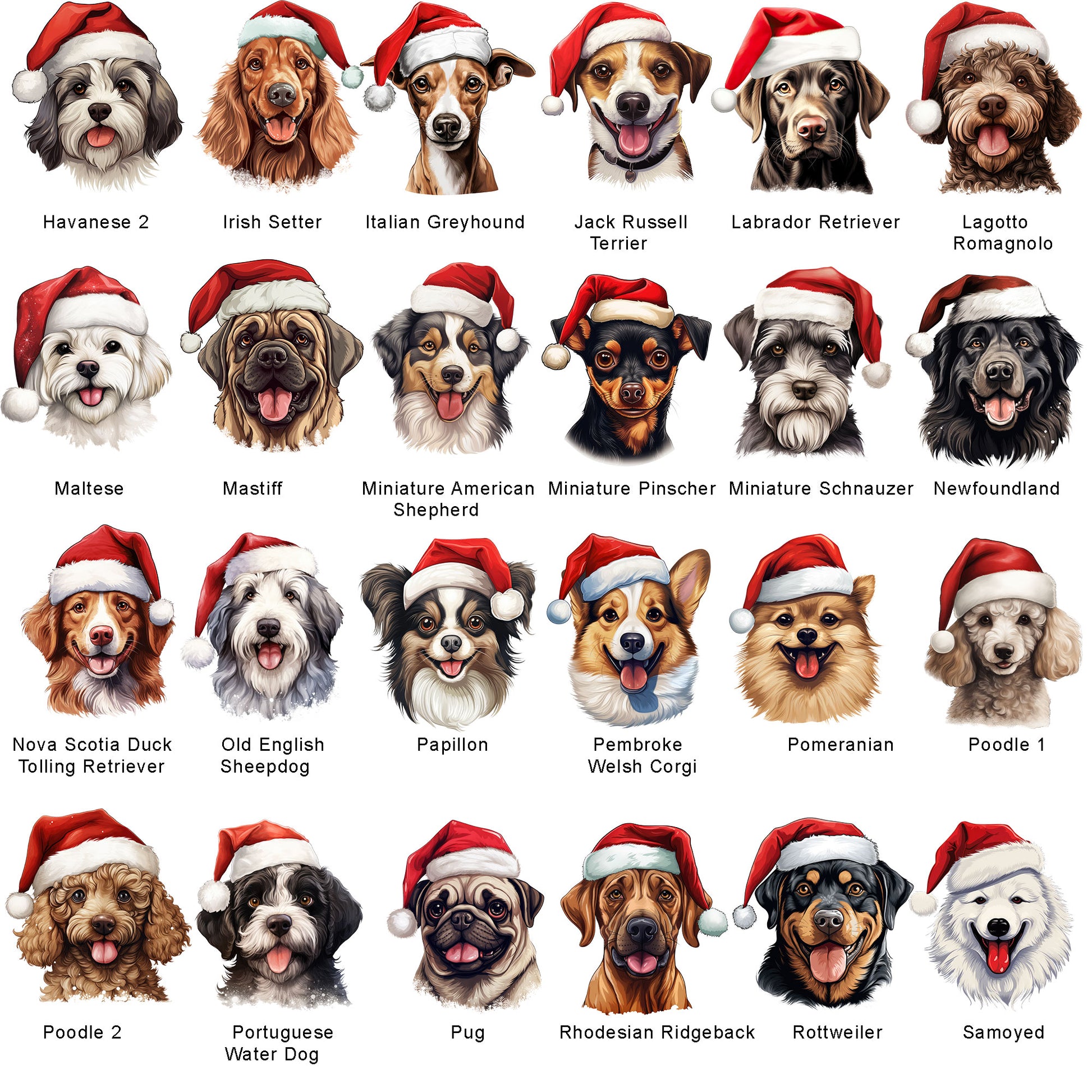 Personalized Dog Christmas Ornament - Amazing Faith Designs