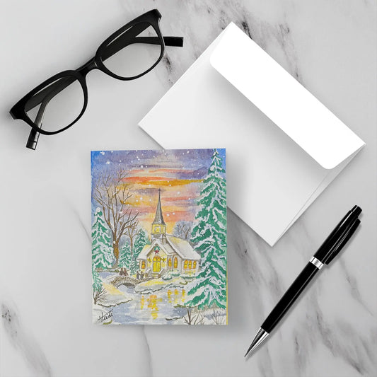 Christmas Eve | Watercolor Christmas Cards Amazing Faith Designs