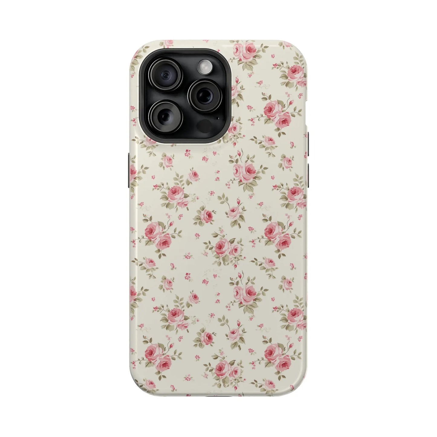 Coquette MAGSAFE Phone Case | Vintage Pink Roses Printify