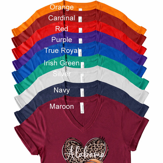 Custom College Basketball Vneck Shirt teelaunch