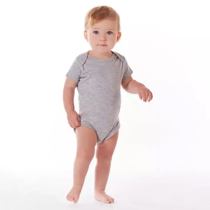 Custom Hand Embroidered Baby Onesie Amazing Faith Designs