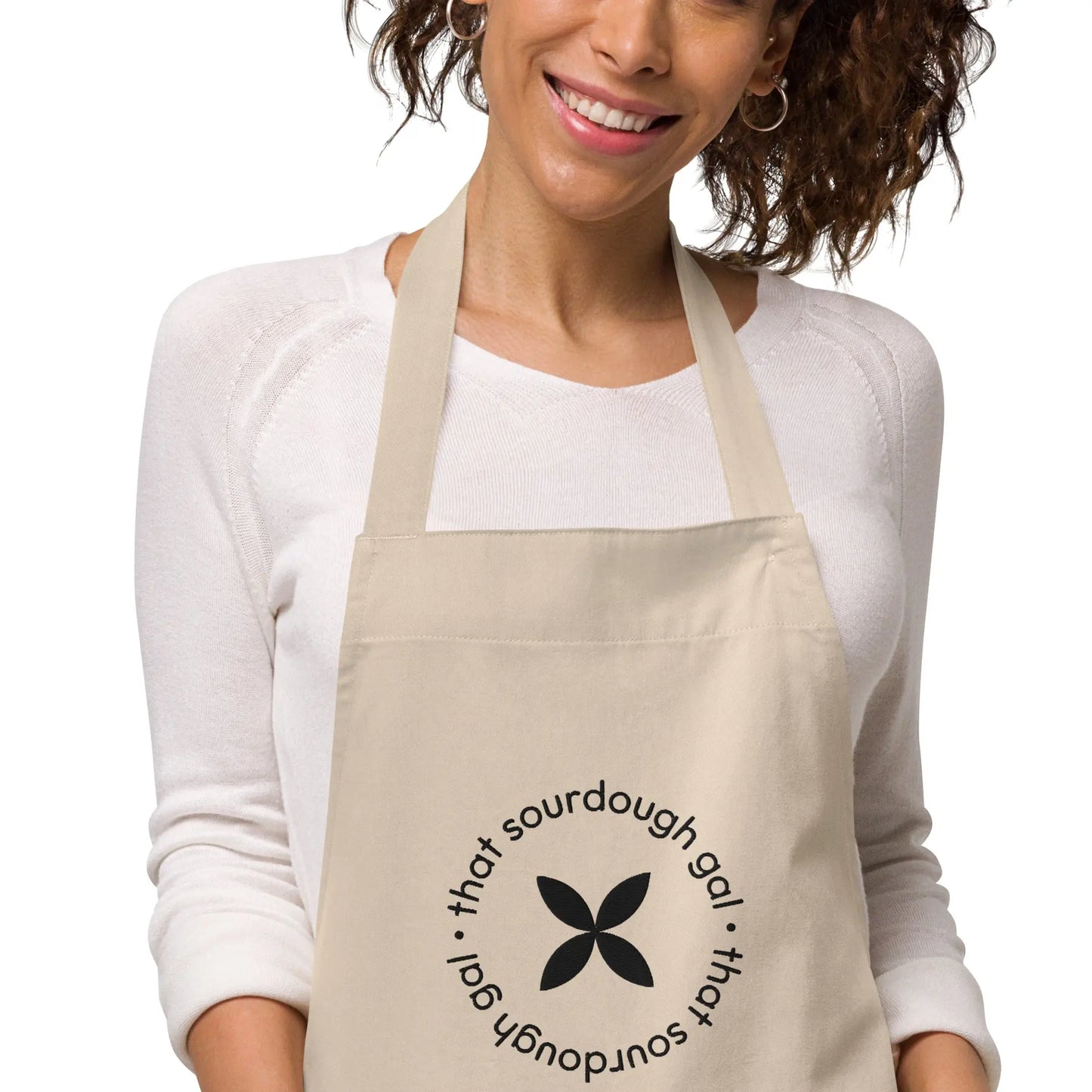 Custom Logo Organic cotton apron Amazing Faith Designs