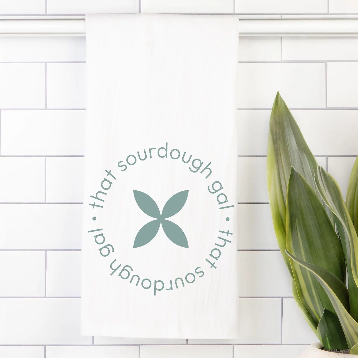 Custom Logo Tea Towel Amazing Faith Designs
