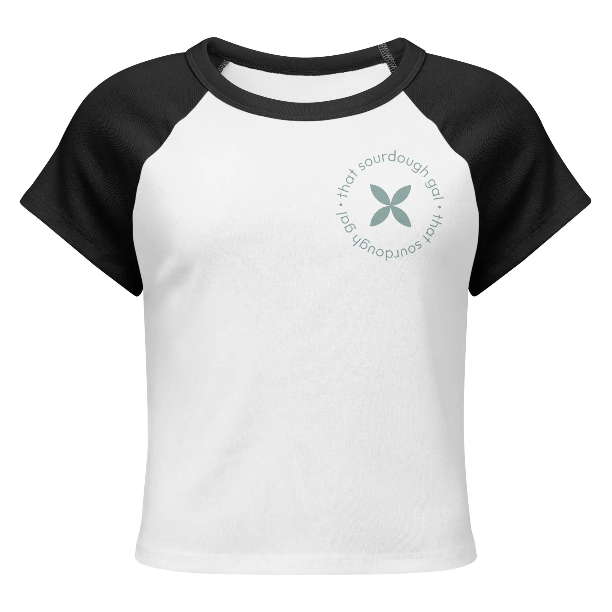 Custom Logo Women’s micro rib raglan baby tee Amazing Faith Designs