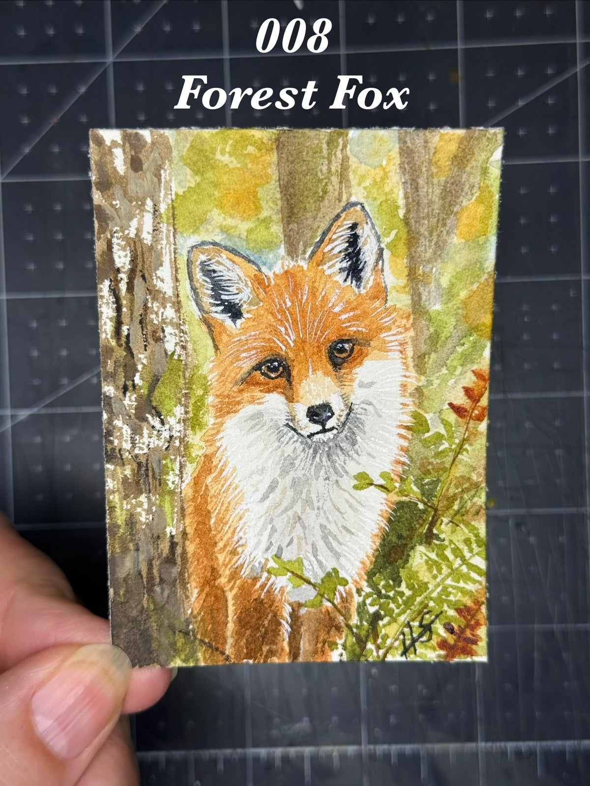 Tiny Painting Tuesday Original Watercolor ACEO