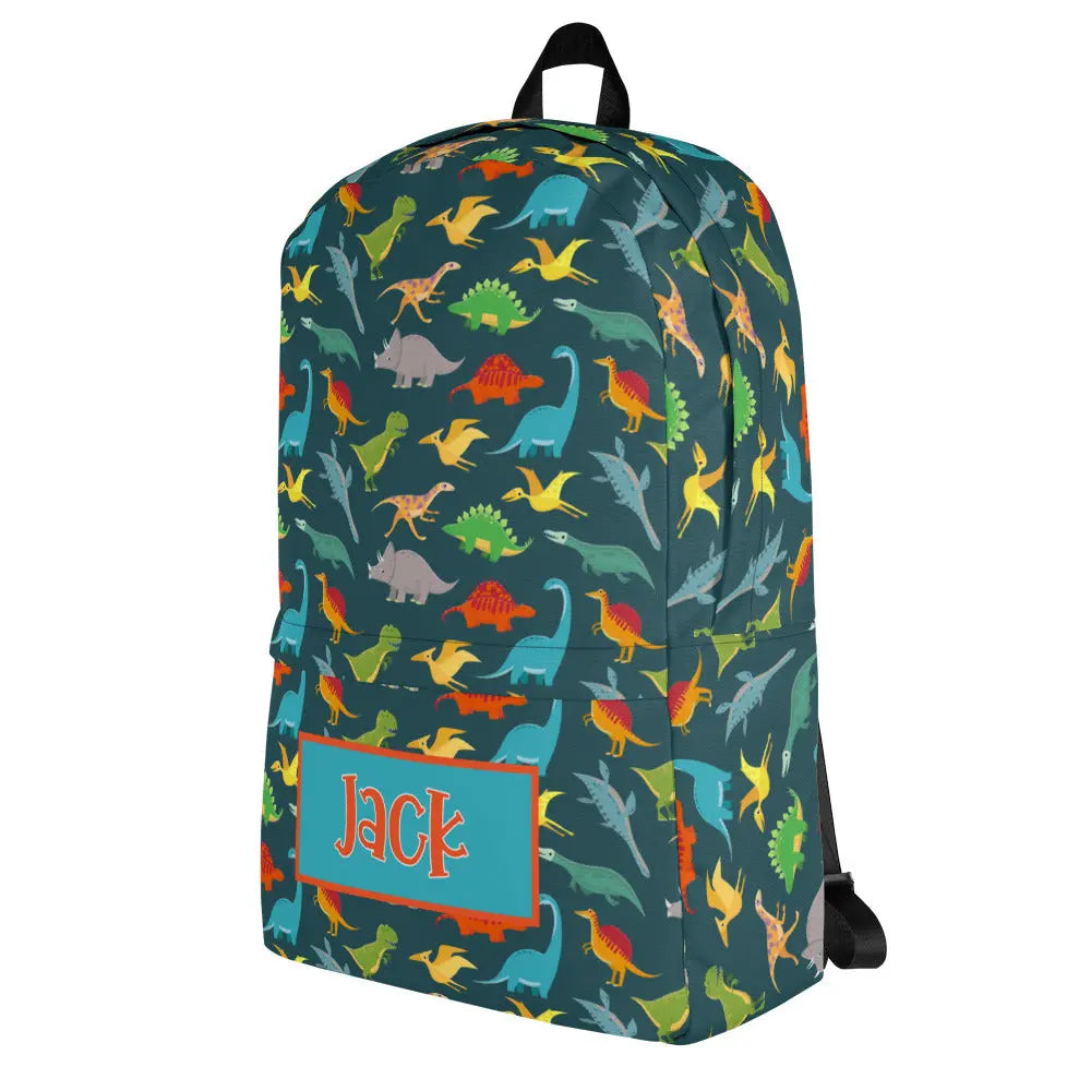 Dinosaurs Personalized Backpack Amazing Faith Designs