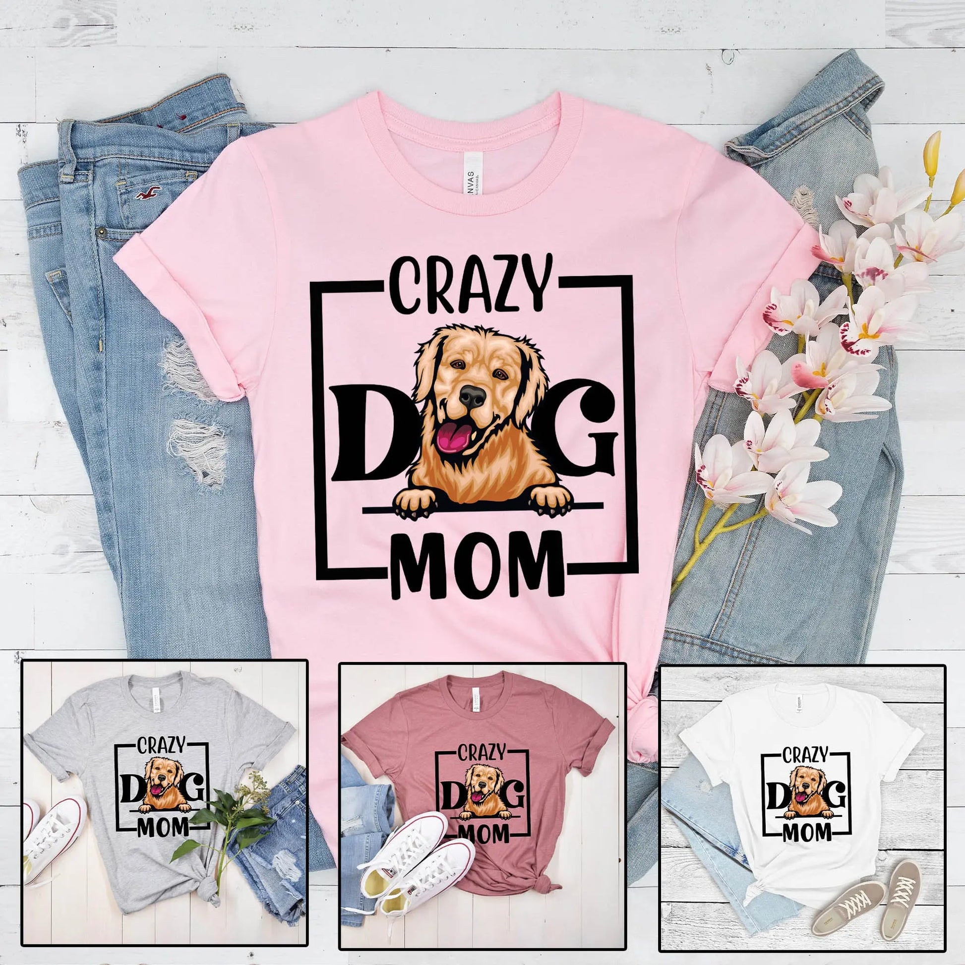 Dog Mom Unisex T-Shirt Awkward Styles