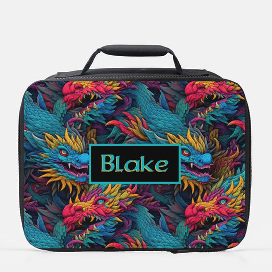 Dragon Personalized Lunch Box (Insulated) Amazing Faith Designs