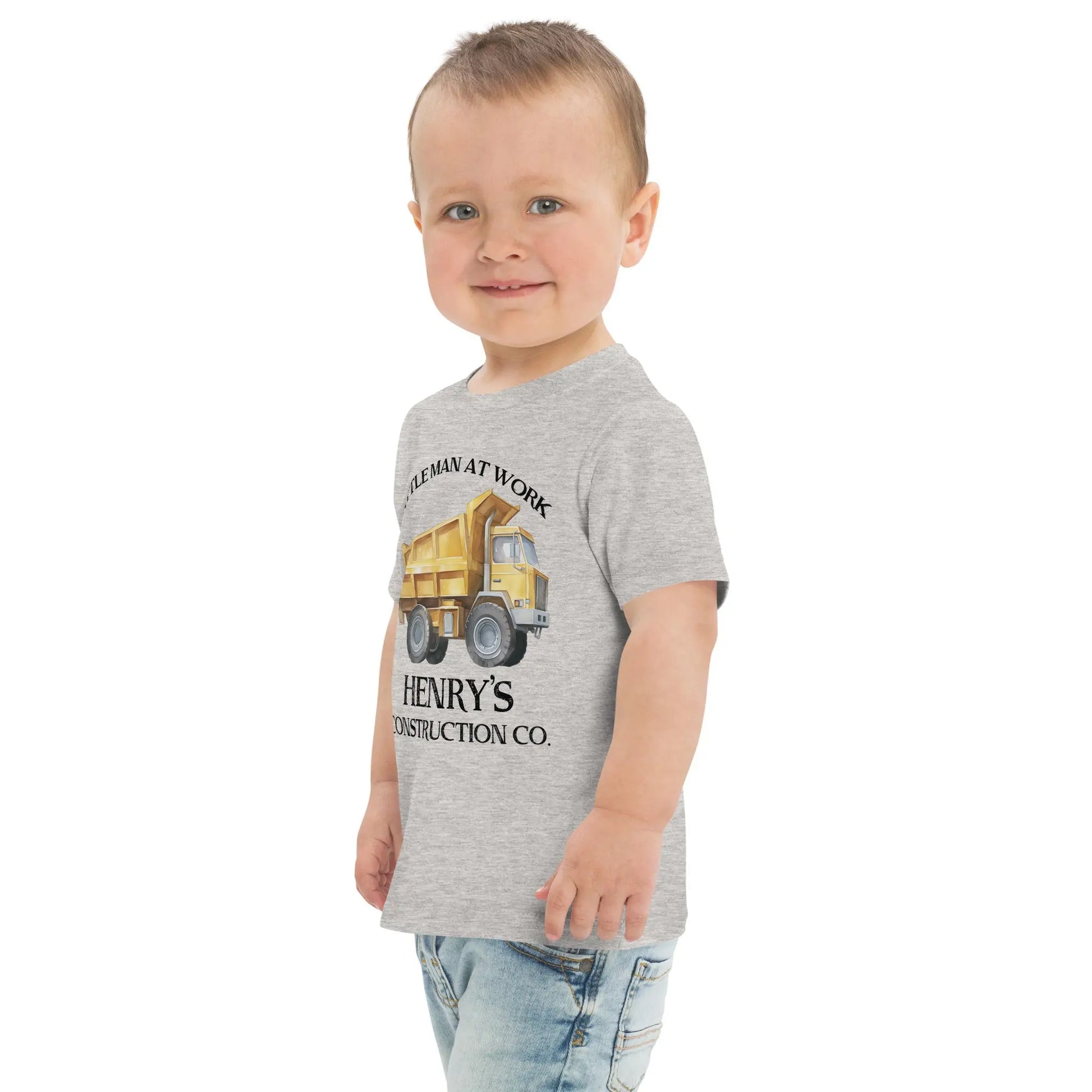 Dump Truck Toddler t-shirt, Construction Shirt Amazing Faith Designs