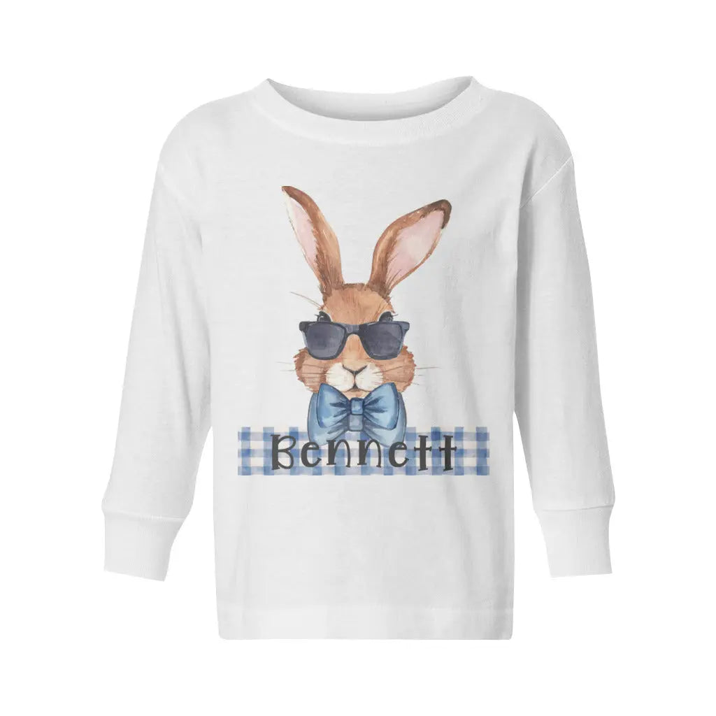 Easter Bunny Toddler Long Sleeve Shirt Awkward Styles