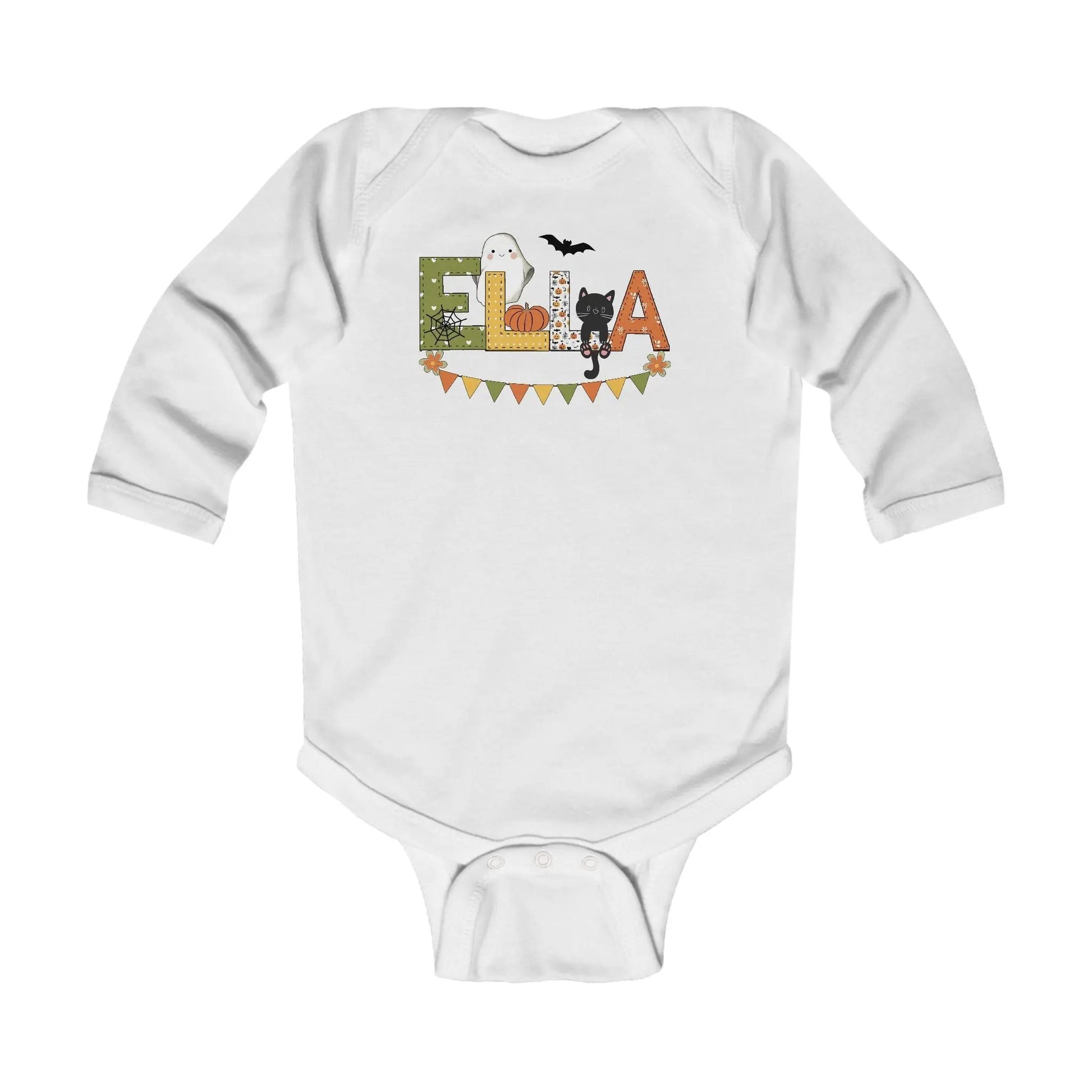 Ella Halloween Long Sleeve Bodysuit Printify