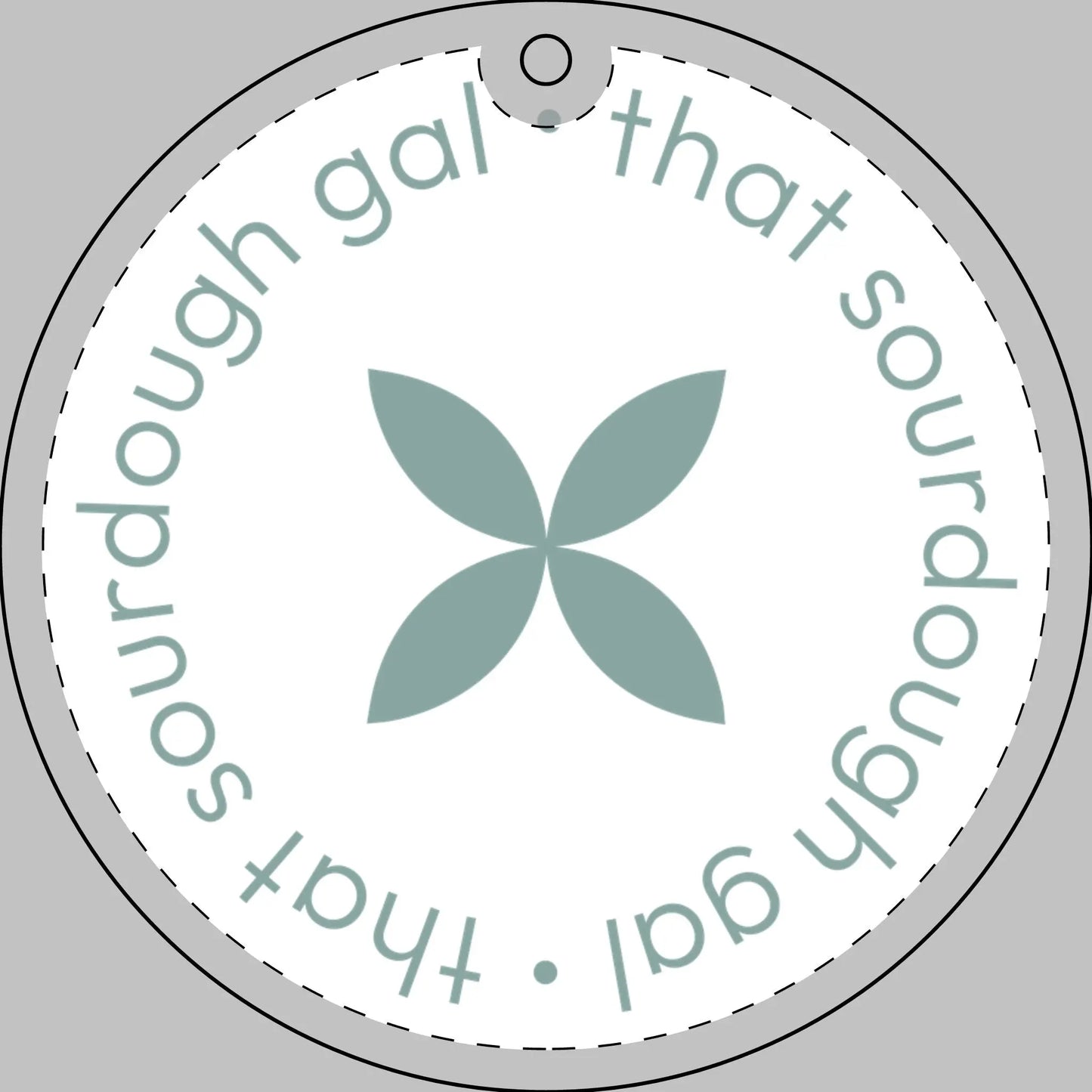 Engraved Logo Crystal Glass Ornament Printify