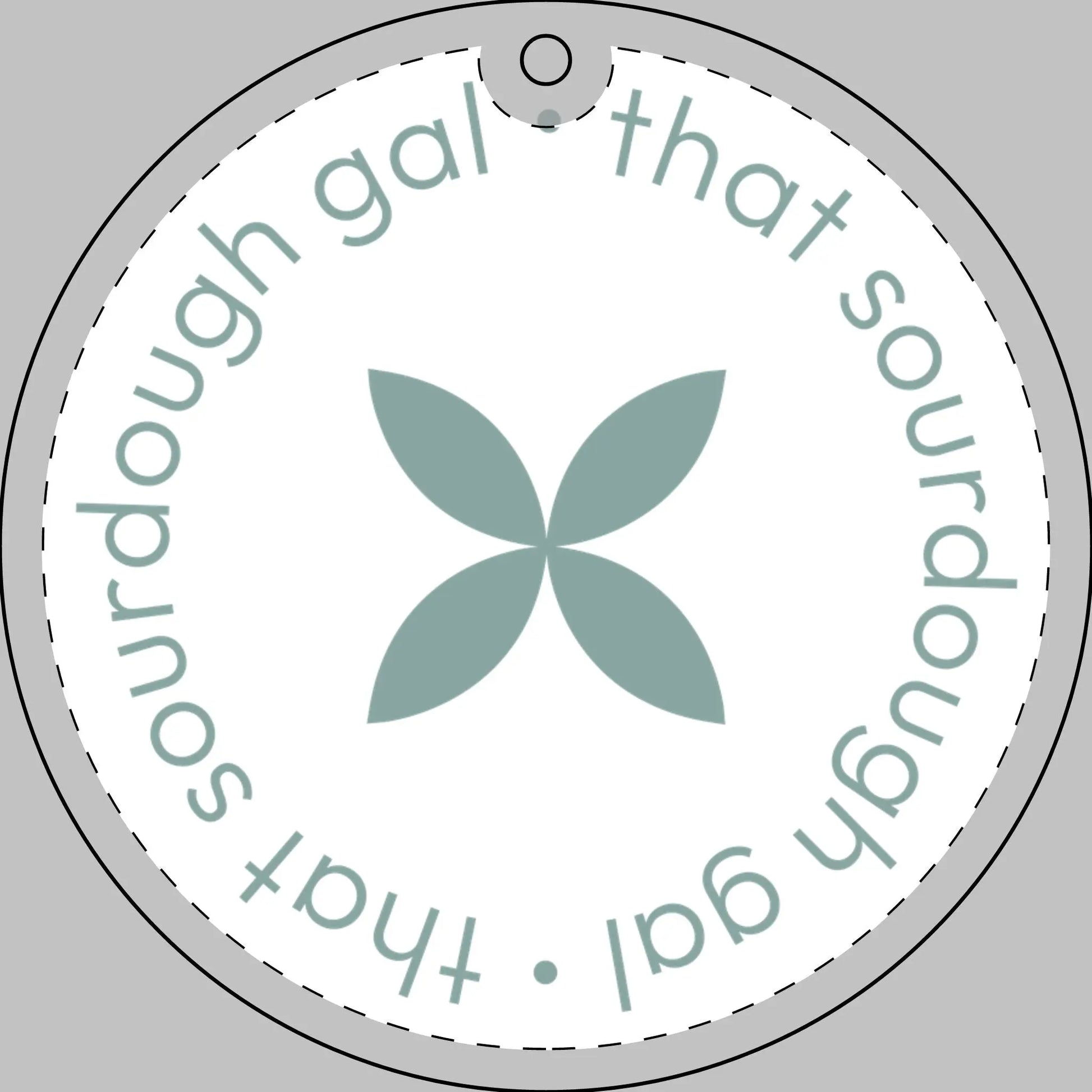 Engraved Logo Crystal Glass Ornament Printify