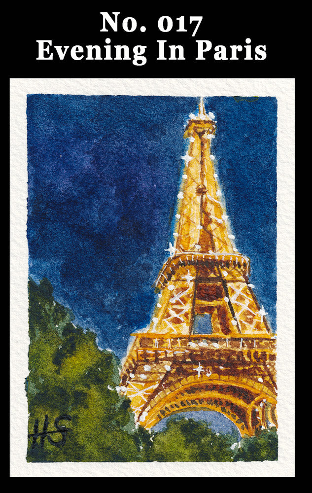 Tiny Painting Tuesday Original Watercolor ACEO - Amazing Faith Designs