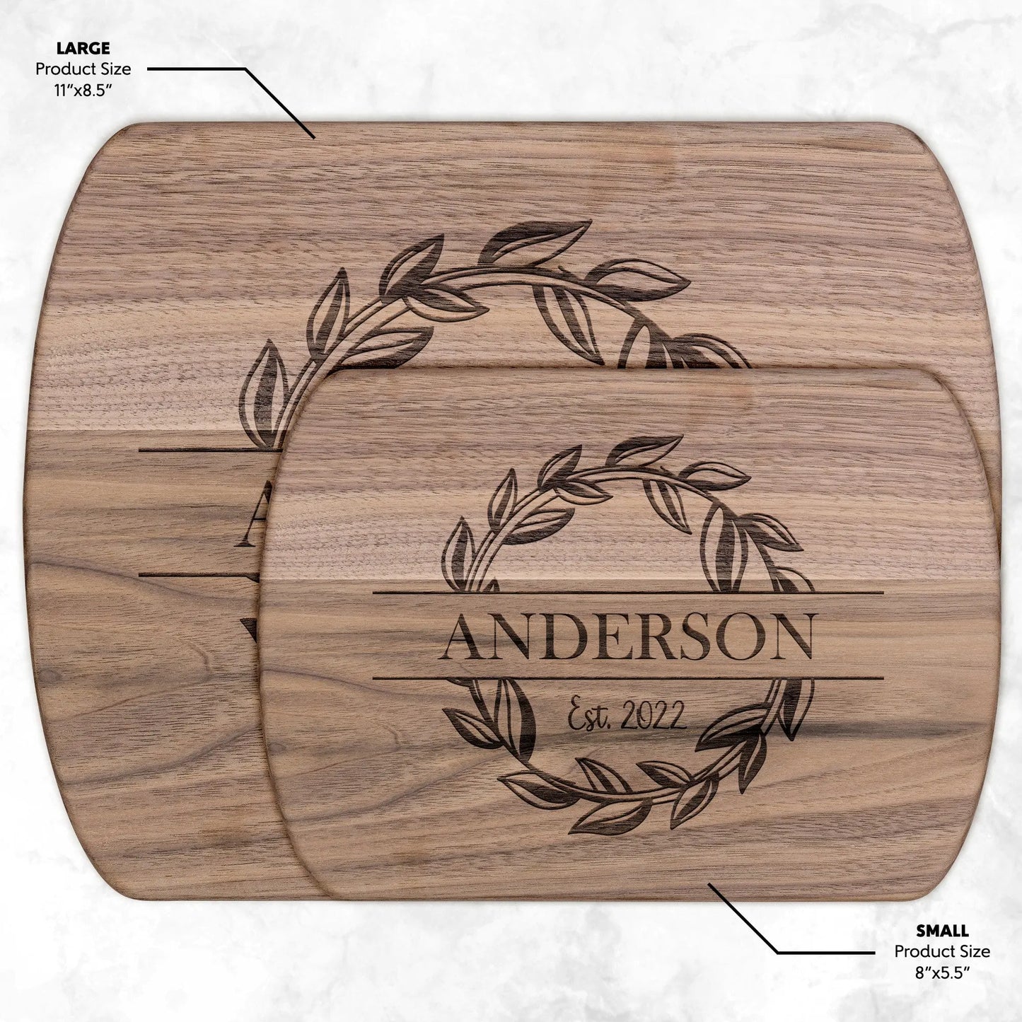 Family Name Personalized Wood Cutting Board, Family Name Cutting Board, Bridal Shower Gift teelaunch