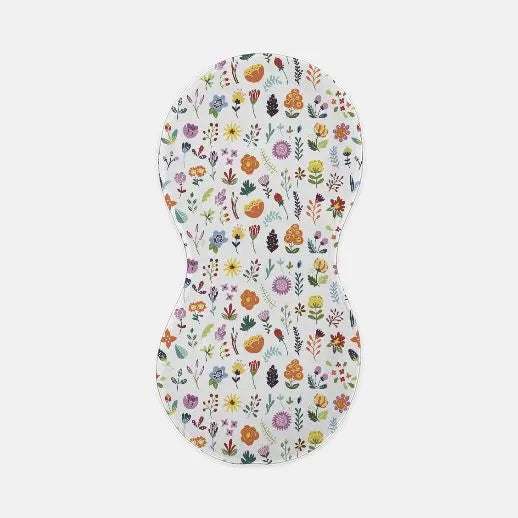 Floral Baby Burp Cloth Amazing Faith Designs