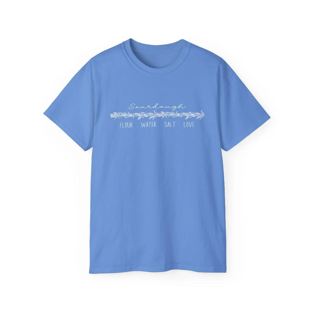 Flour Water Salt Love Tshirt - Extended Sizes Printify