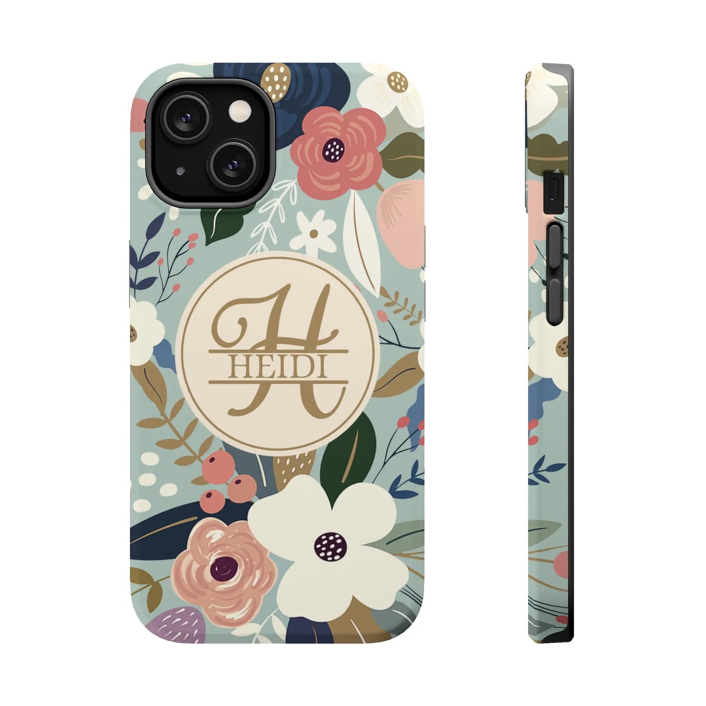 Flower Personalized Phone Case | MagSafe Phone Case Printify