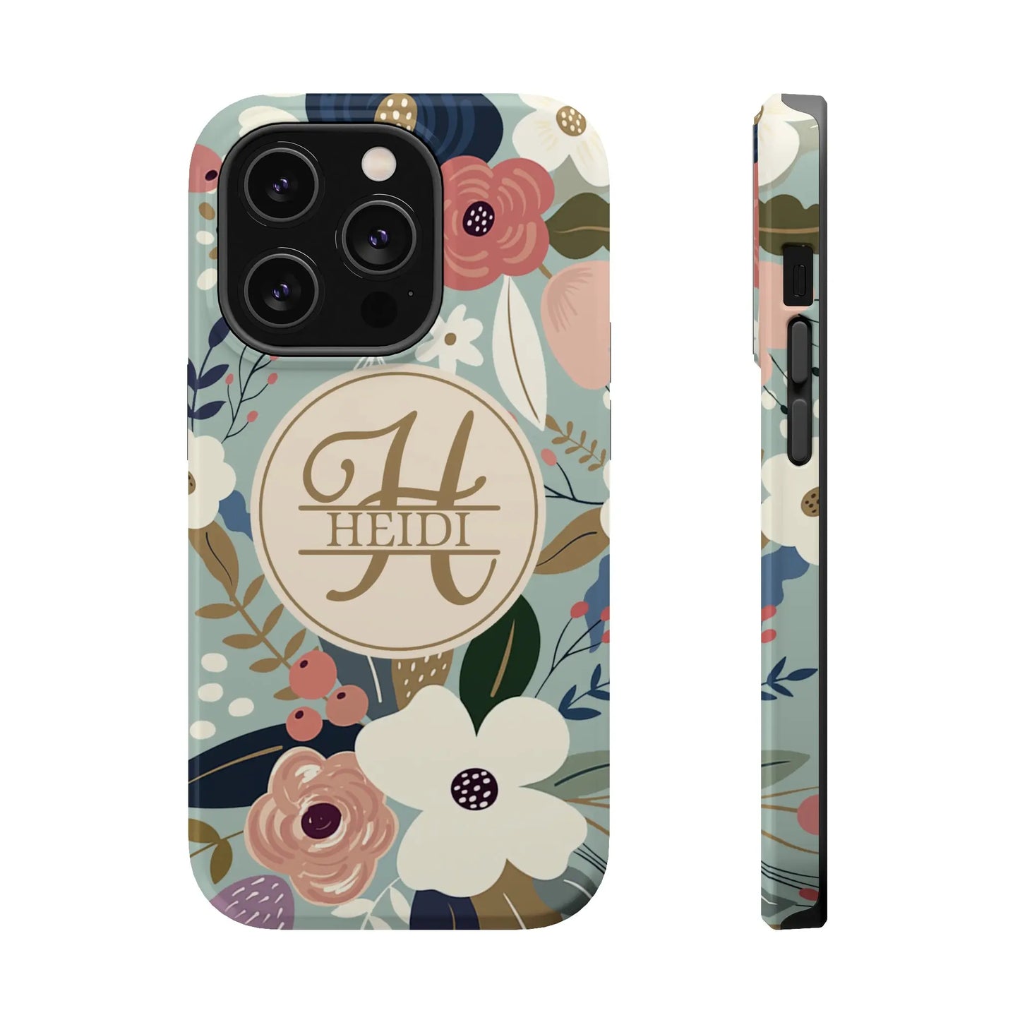 Flower Personalized Phone Case | MagSafe Phone Case Printify