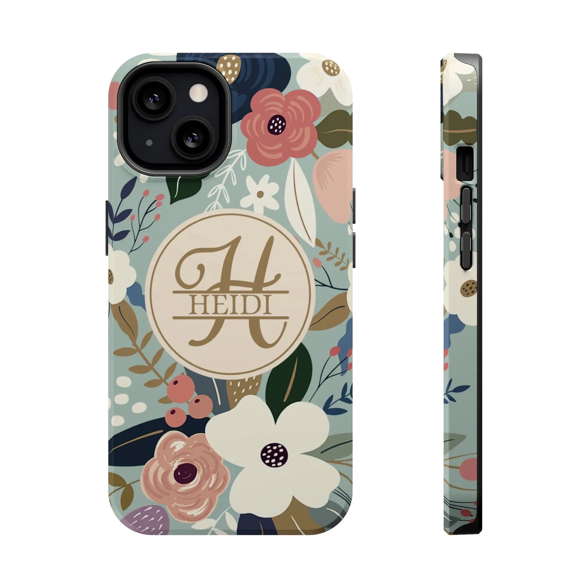 Flower Personalized Phone Case | MagSafe Phone Case Printify