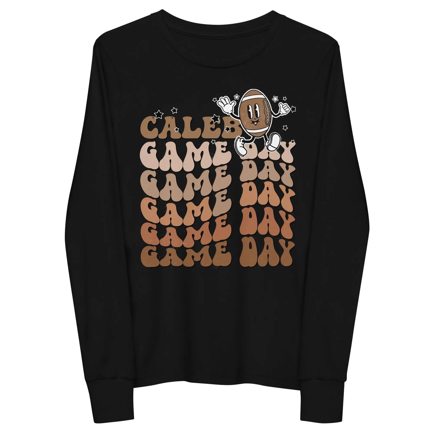 Football Game Day Youth long sleeve T-shirt - Amazing Faith Designs