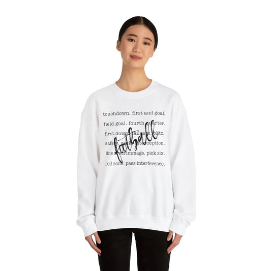 Football Sports Sweatshirt - Amazing Faith Designs