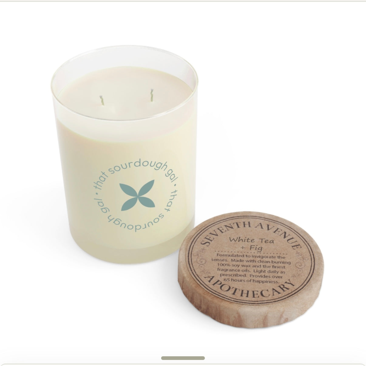 Custom Logo Scented Candle — Personalized 11 oz - Amazing Faith Designs