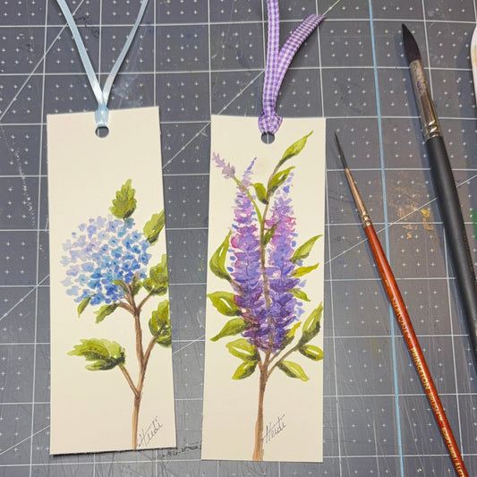 Floral Watercolor Bookmarks - Amazing Faith Designs