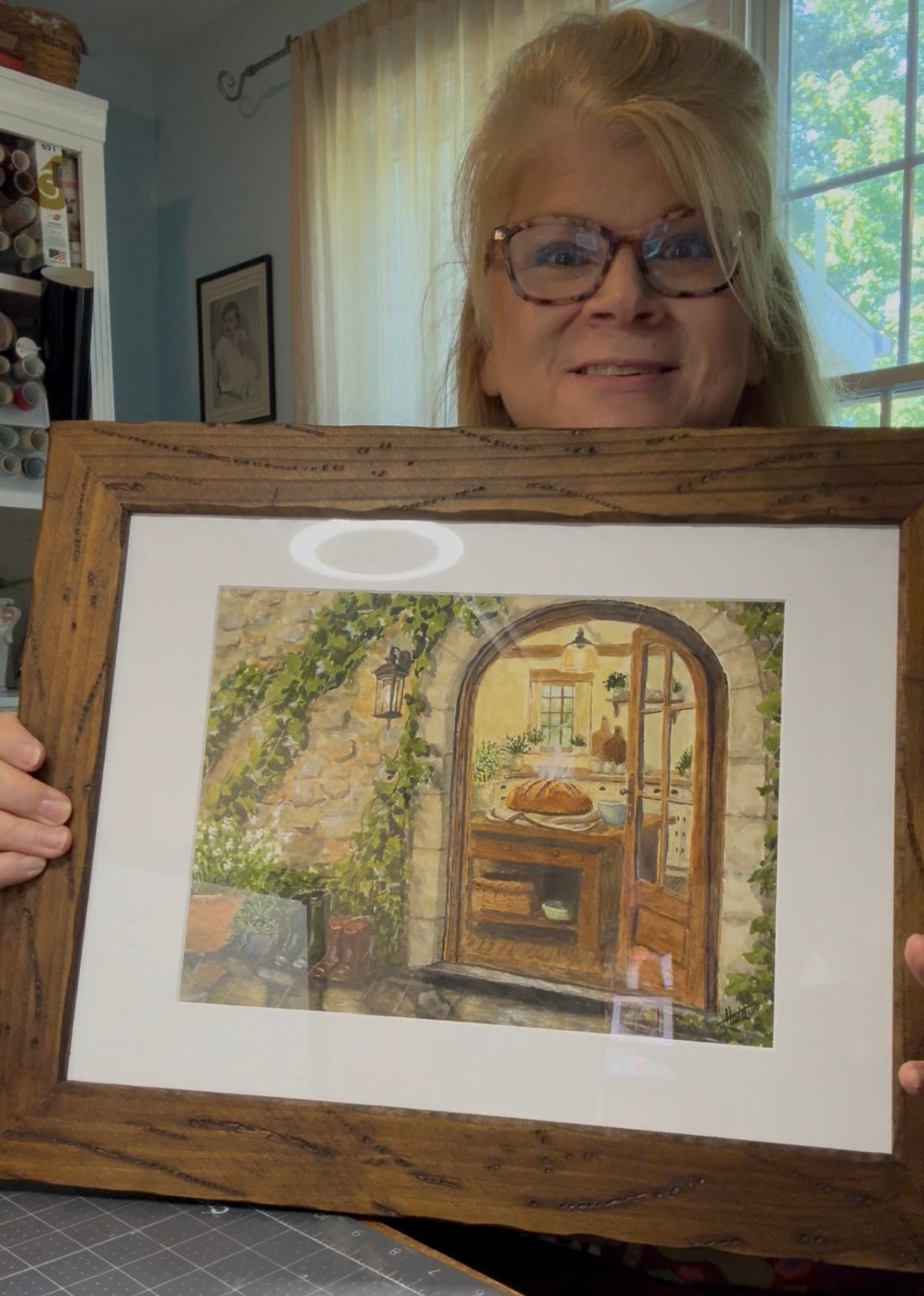 Come in from the Rain – Original Watercolor Painting