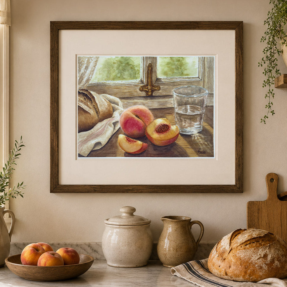Golden Hour | Original Watercolor Painting & Fine Art Prints