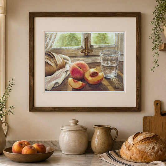 Golden Hour | Original Watercolor Painting & Fine Art Prints